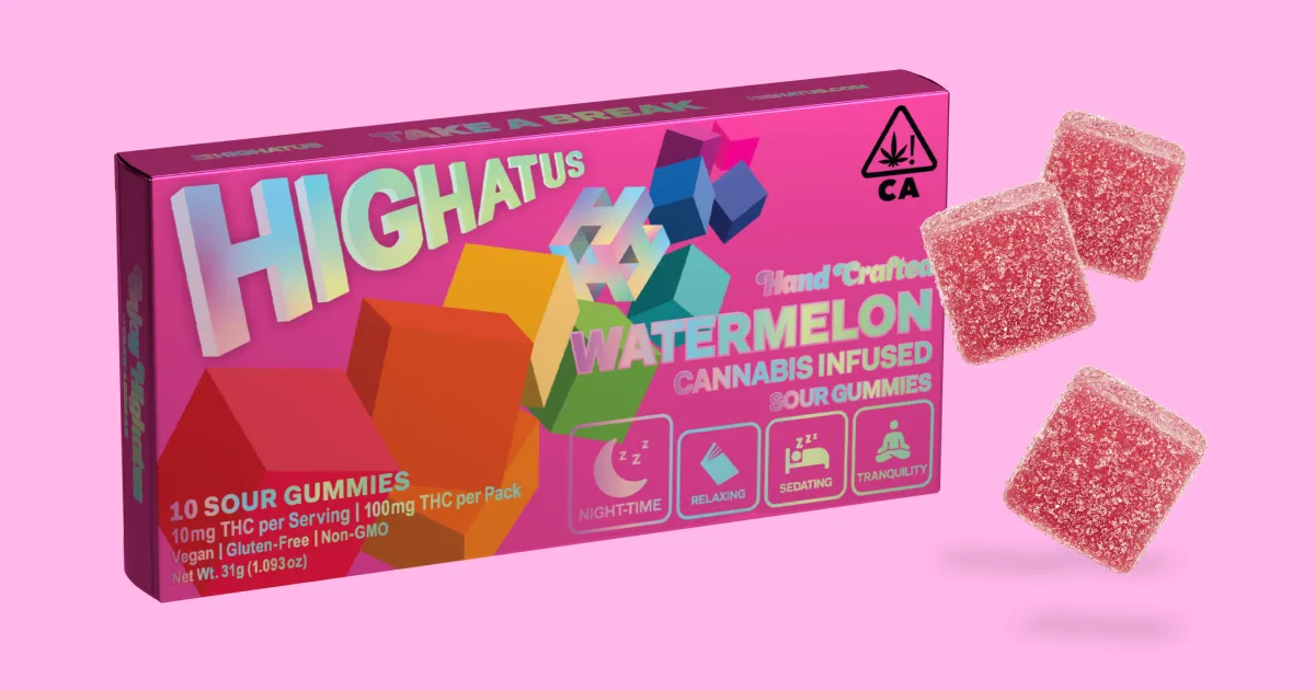 Highatus Watermelon Gummies