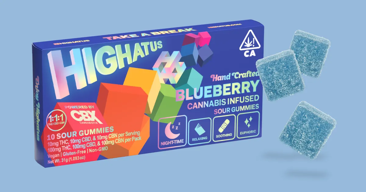 Blueberry Highatus Gummies